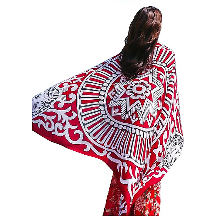 Khăn Choàng Thổ Cẩm K05 Kích Thước 180 X 110cm