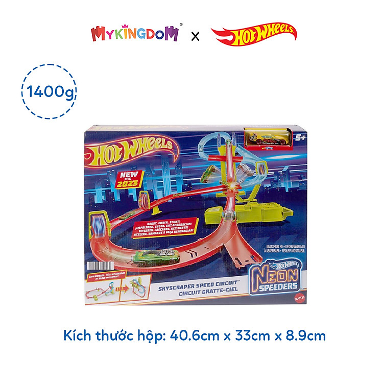 Đồ Chơi Đường Đua Neon Speeders Chính hãng Ưu đãi - Hình ảnh 2