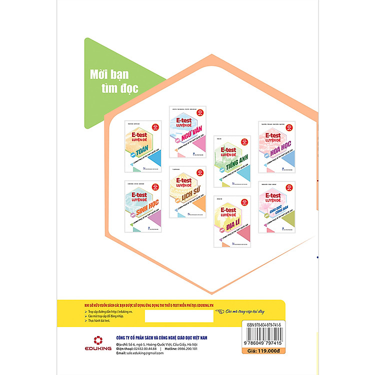 E - Test Luyện Đề Chinh Phục Kì Thi THPT Quốc Gia Môn Vật Lí - Ảnh 2