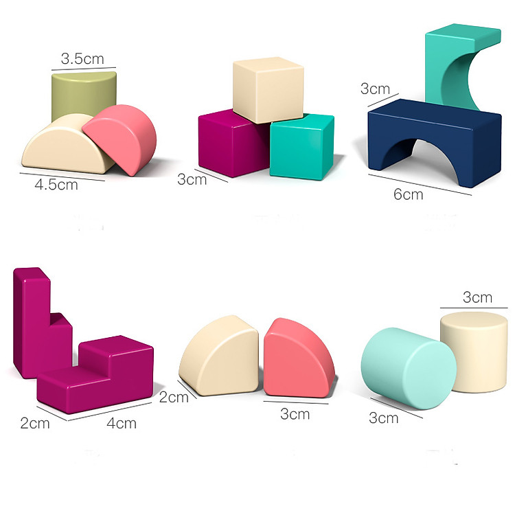 Mua Bộ xếp hình gỗ thành phố Mẫu A Chính hãng Tiết kiệm - Hình ảnh 4