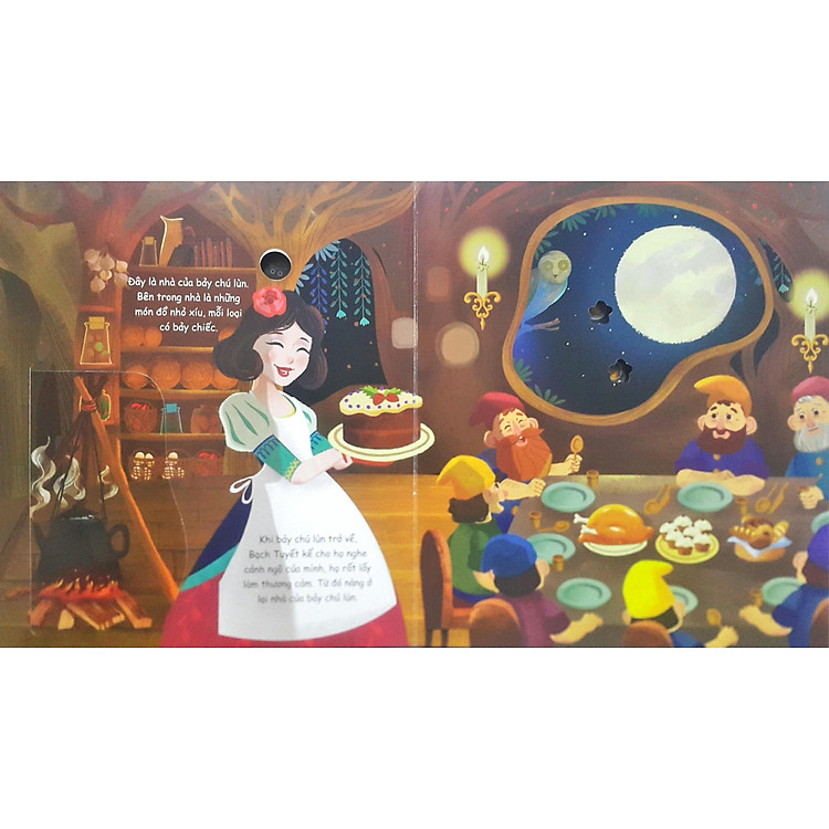 Tương Tác - Lật Mở Xuyên Thấu - Bí Mật Phía Sau Trang Sách - Nàng Bạch Tuyết - Ảnh 6