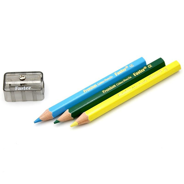 Bộ Bút Chì Màu Nhỏ Premium Faster CP-FP383 (13 chiếc) - Ảnh 5