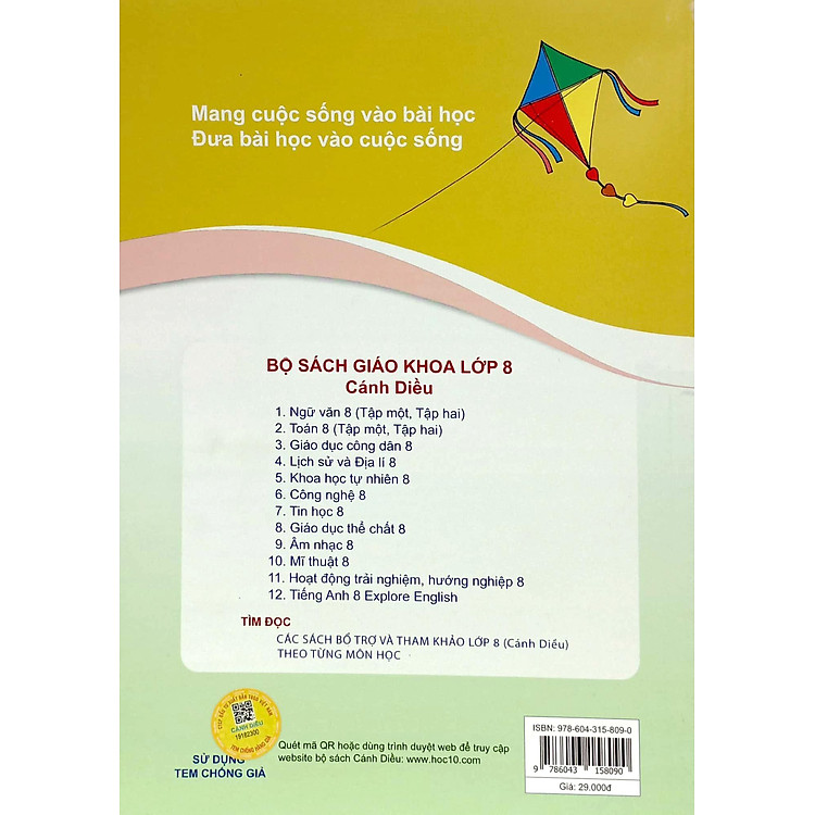 Vở Bài Tập Giáo Dục Công Dân 8 (Cánh Diều) (2023) - Ảnh 4