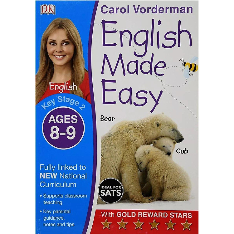Sách Carol Vorderman: English Made Easy Ages 8-9 Key Stage 2