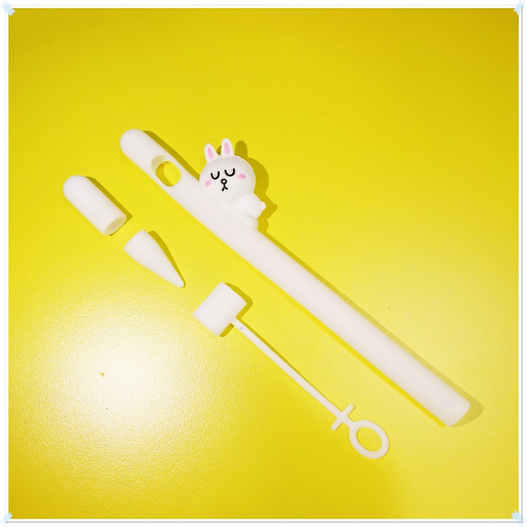 Ốp silicon bảo vệ dành cho Apple Pencil 2/ Pencil Pro Hình Animal Dễ Thương - Hàng chính hãng