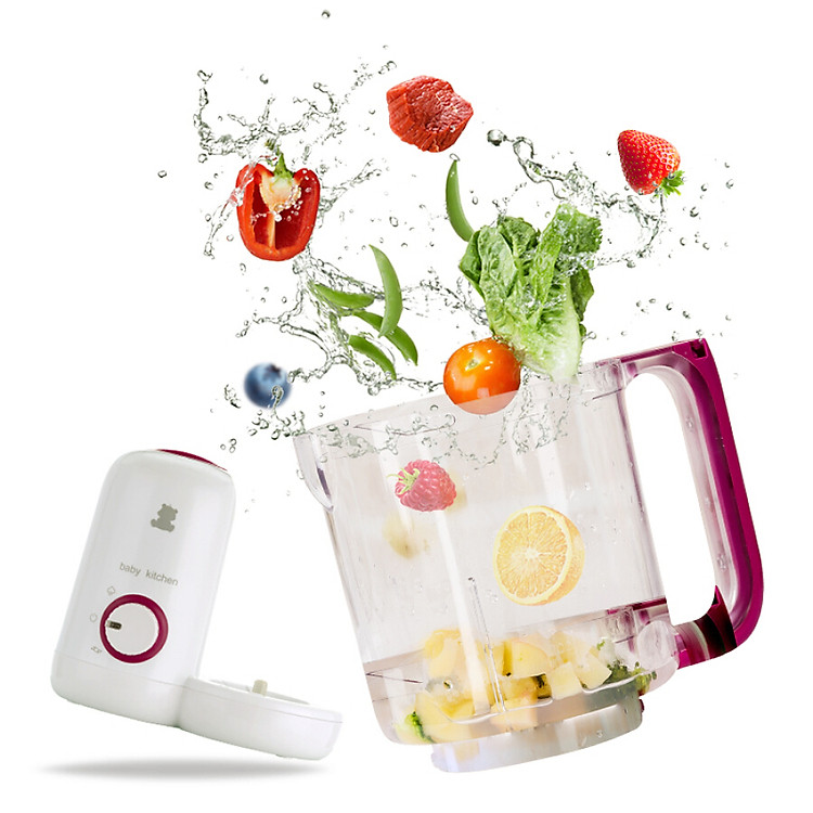 Máy Xay Nghiền Thức Ăn Cho Bé White Bear Baby