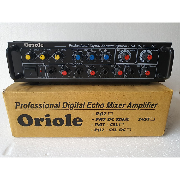 Ampli có acquy 12v- Hàng chính hãng Oriole