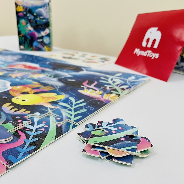 Đồ Chơi Xếp Hình Myndtoys Nàng Tiên Cá Chính hãng Giá tốt - Hình ảnh 4