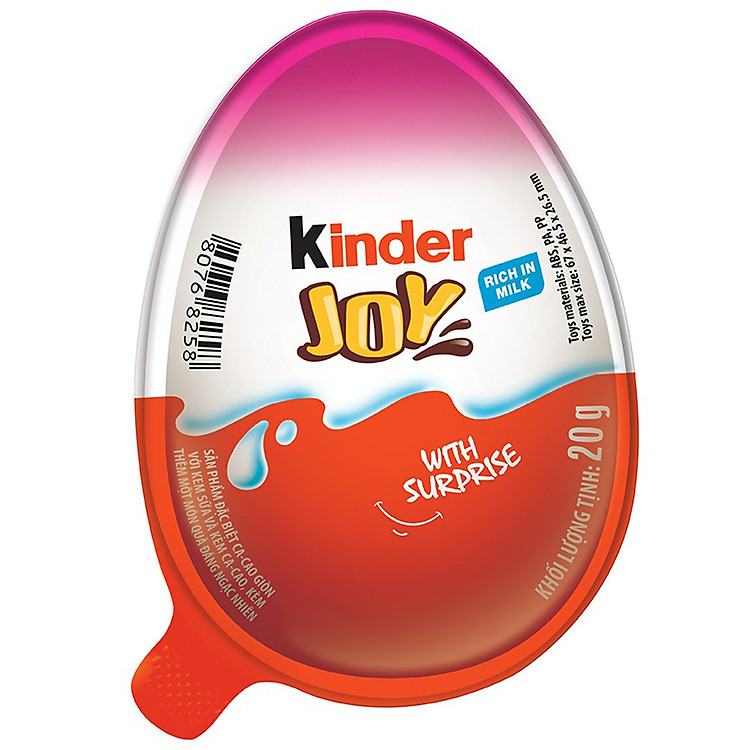 Socola Kinder Joy Cho Bé Gái (20g) - Hồng