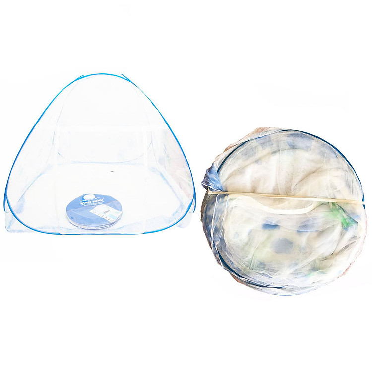 Màn chụp tự bung chống muỗi BÌNH MINH - 1m6 x 2m (Xanh)