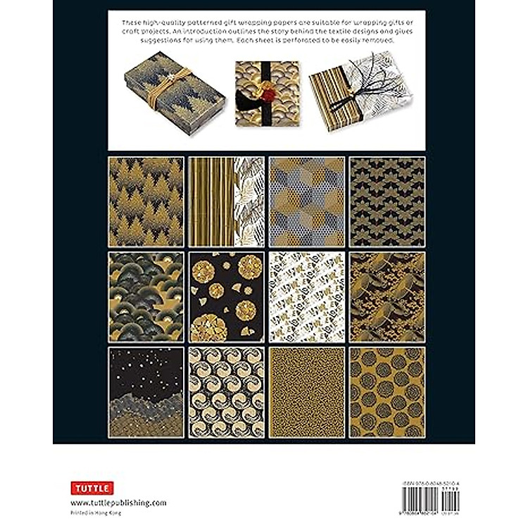Black & Gold Gift Wrapping Papers - Ảnh 2