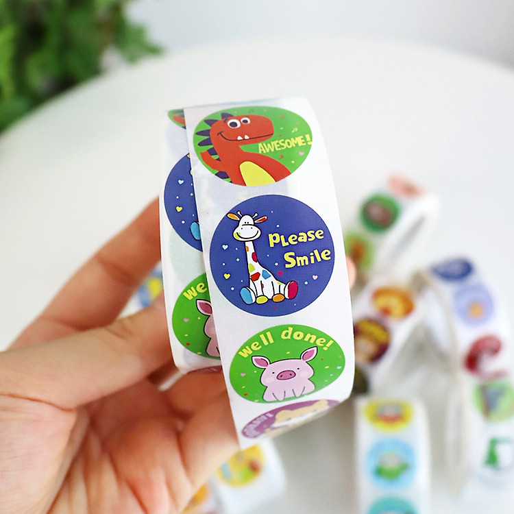 Nhãn dán sticker khích lệ học tập (10 tờ) - Ảnh 4