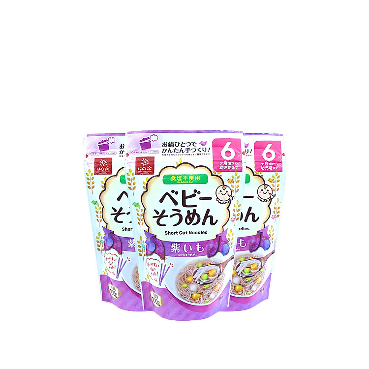 Tham Khảo tại ConCung: Combo 3 Mì ăn dặm Hakubaku Vị Khoai Lang Tin cậy , nhận ngay nhiều Ưu đãi