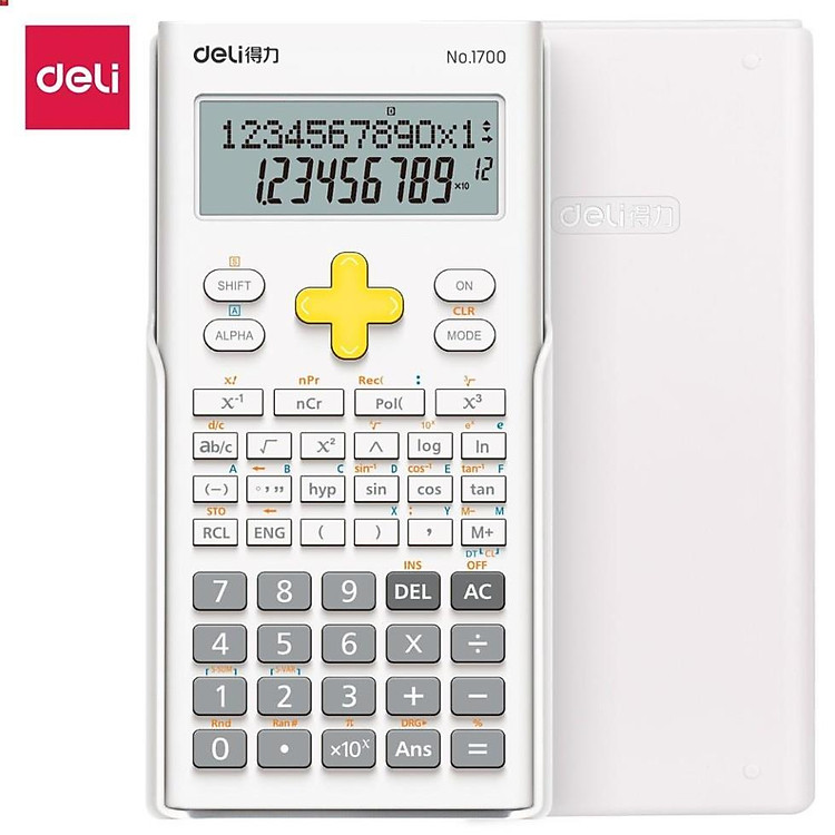 Máy tính kỹ thuật Deli (Trắng)