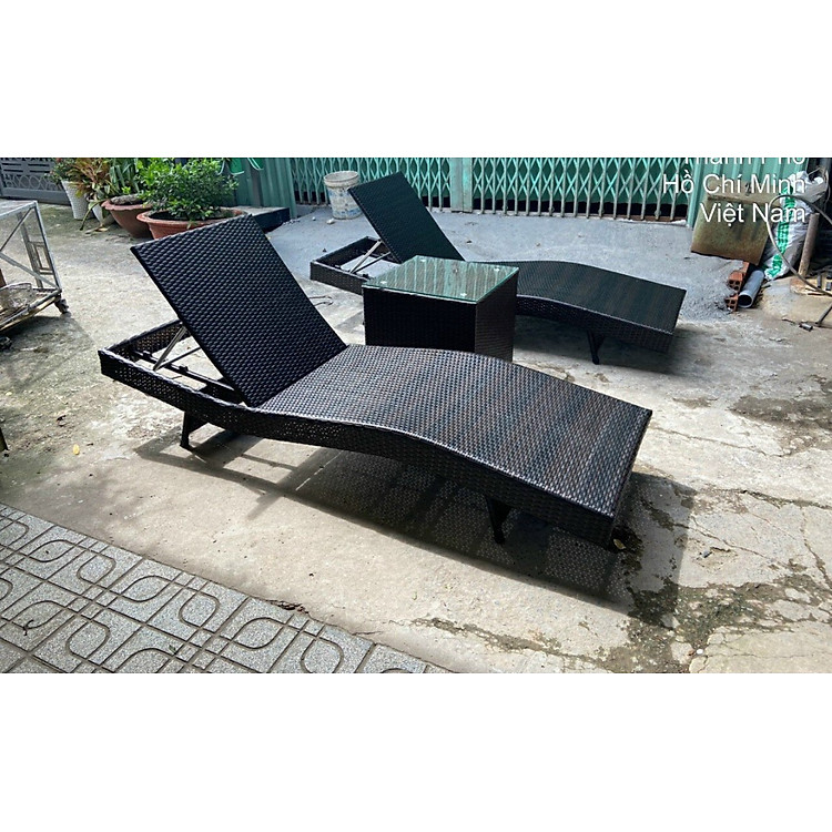 Giường ngủ thư giãn gấp gọn có nệm đa năng Ngang 70 dài 1m9 kèm theo bàn juno sofa