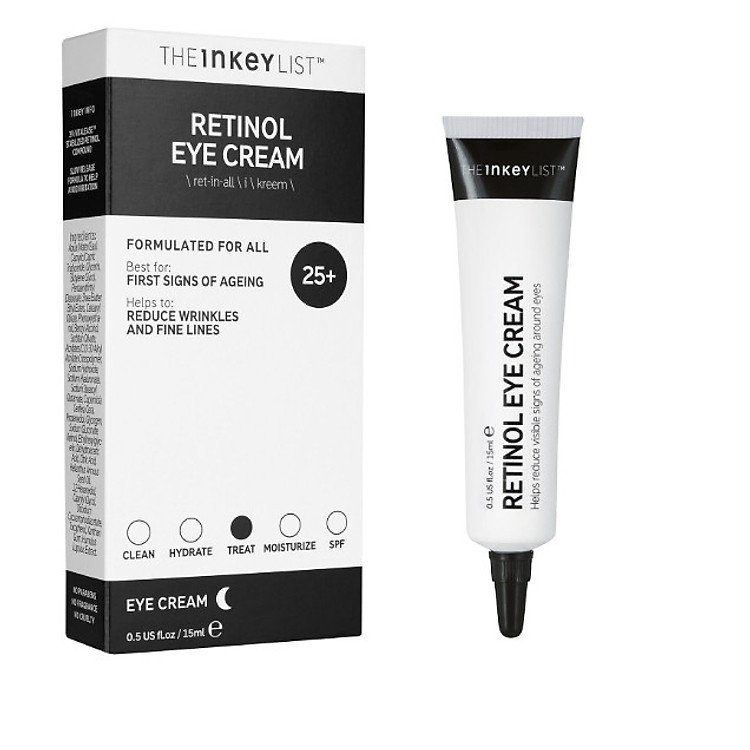 Kem mắt chống lão hóa The INKEY List Retinol Eye Cream 15ml