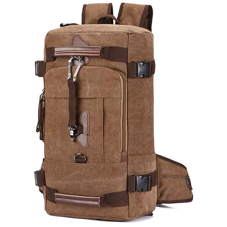 Balo du lịch nam nữ thời trang vải canvas BL0019 - lớn, đa năng - đựng hành lý - đi phượt - đi du lịch