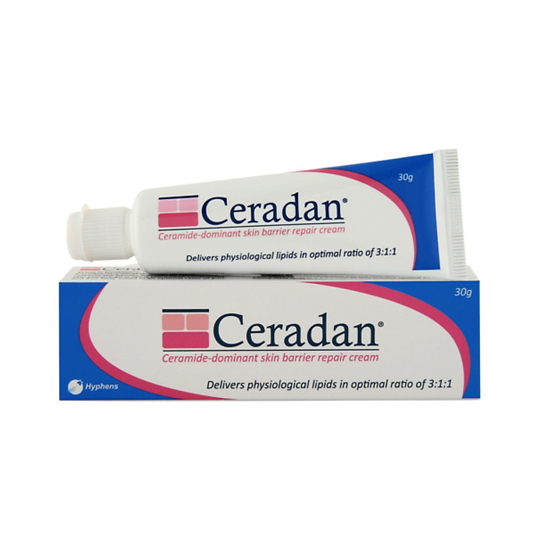 Ceradan cream 30g- liệu pháp cho Da chàm, viêm da cơ địa