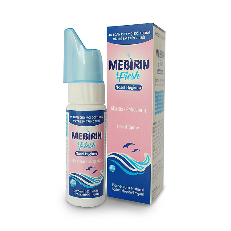 Dung dịch vệ sinh mũi MEBIRIN FRESH