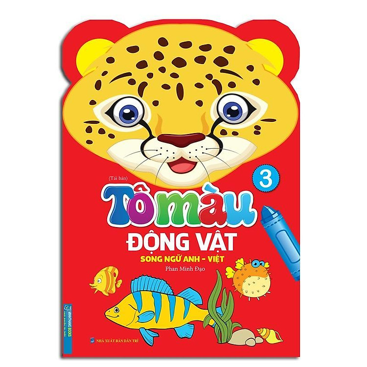 Tô Màu Động Vật – Song Ngữ Anh Việt (Tập 3)