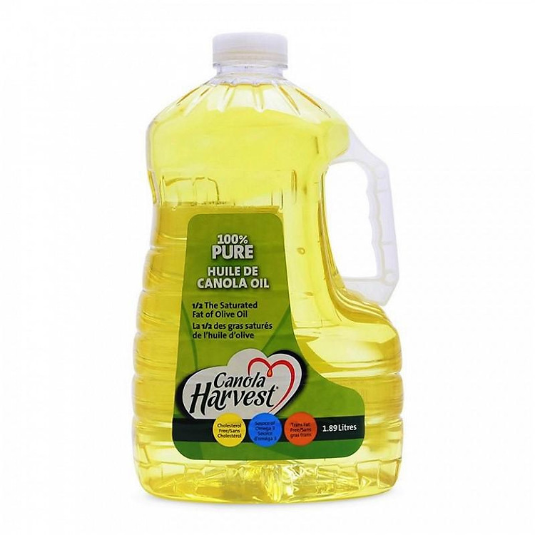 Dầu hạt cải nguyên chất Canola Harvest dung tích 1.89L - Canola Harvest 1890ml