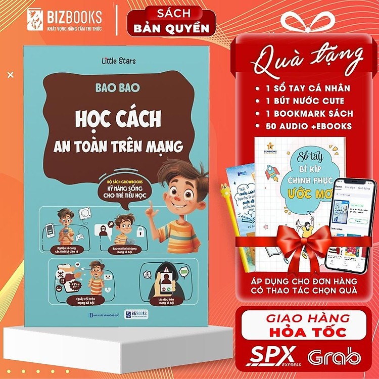 Bao Bao Học Cách An Toàn Trên Mạng – Kỹ Năng Sống Dành Cho Trẻ Tiểu Học