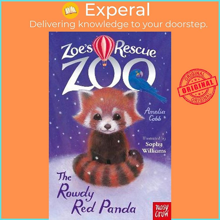 Sách - Zoe's Rescue Zoo: The Rowdy Red Panda by Amelia Cobb (UK edition, paperback)