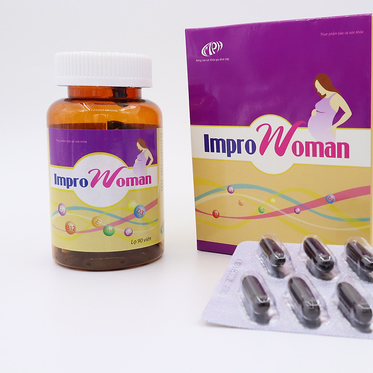 Viên uống bổ bà bầu ImproWoman - Chính hãng