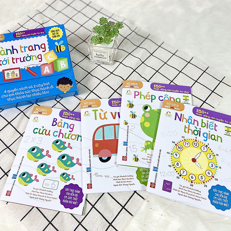 Bộ sách viết và xóa - 150++ hoạt động rèn luyện tư duy - Ảnh 2