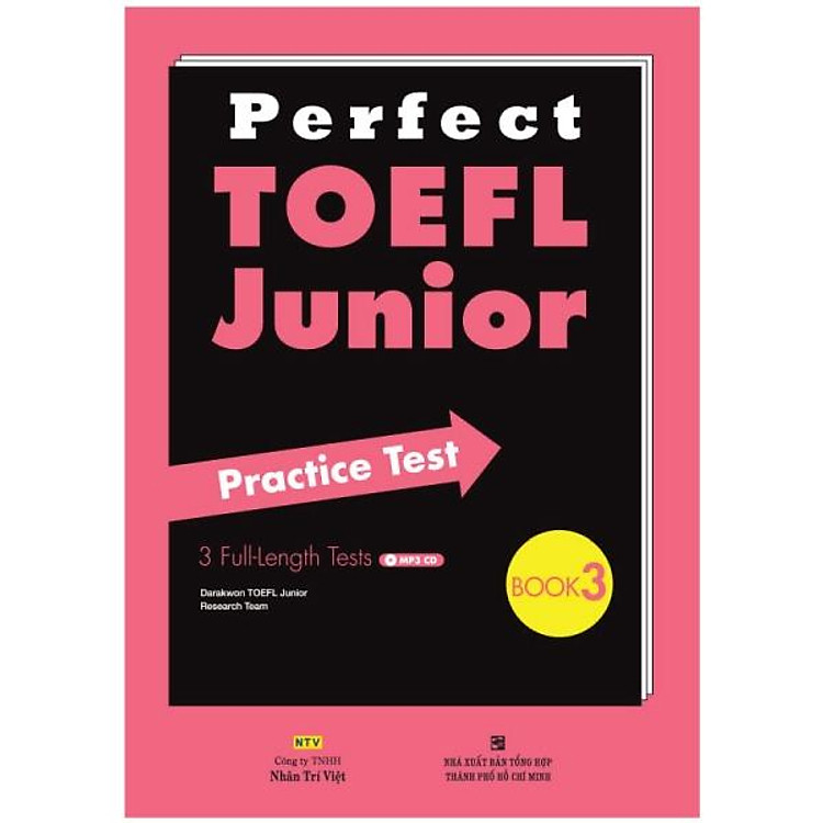 Perfect Toefl Junior Book 3 (Kèm CD)