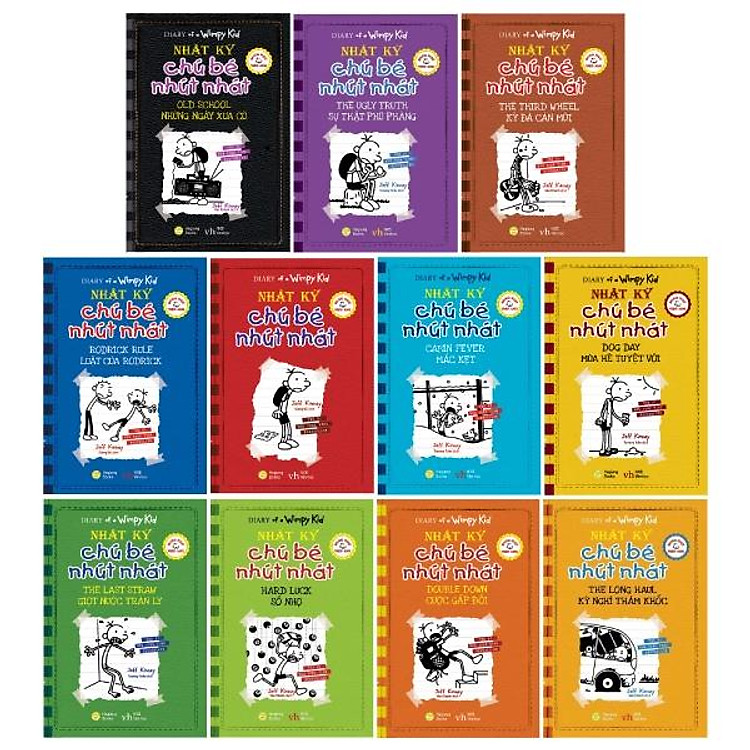 Diary Of A Wimpy Kid – Nhật Ký Chú Bé Nhút Nhát (Bộ 11 Cuốn)