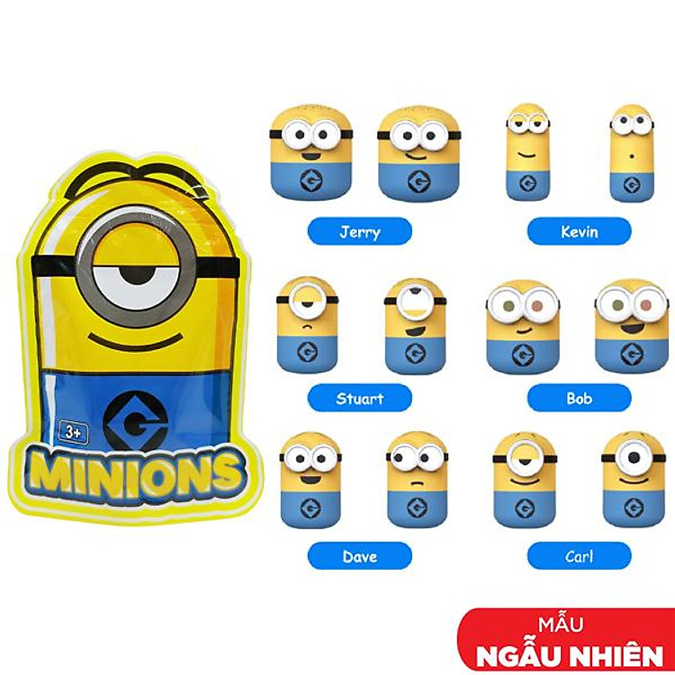 Mua tại Tiki: Mua Đồ Chơi Mô Hình Minions Q-Topping Chính hãng Tiết kiệm