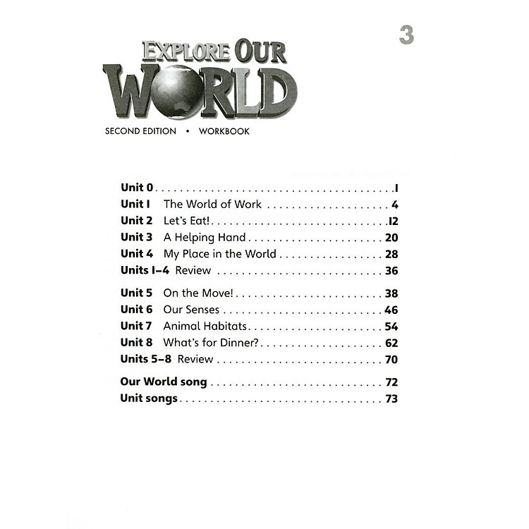 Explore Our World 2nd Edition 3 Workbook - Ảnh 2