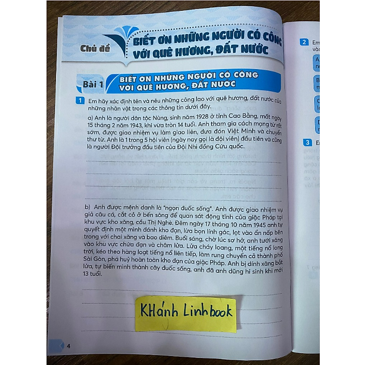 Vở Thực Hành Đạo Đức Lớp 5 (Kết Nối) - Ảnh 4