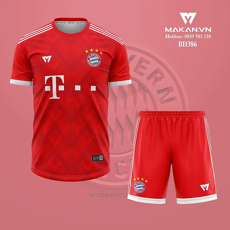 Quần Áo Bóng Đá CLB Bayern Munich BD386