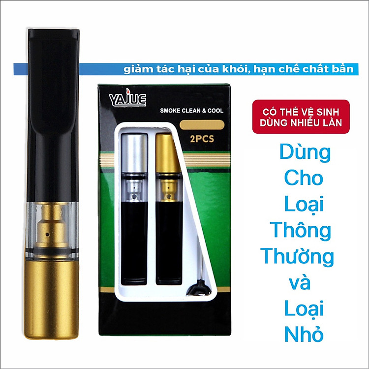 Đầu Lọc Thuốc Màu Bạc (Bộ 2)