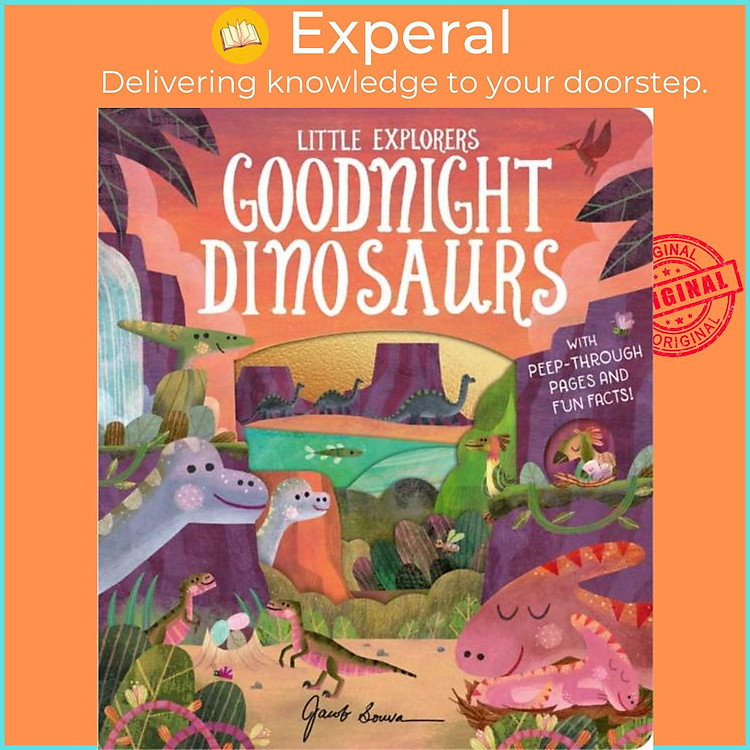 Sách - Goodnight Dinosaurs by Jacob Souva (UK edition, boardbook)