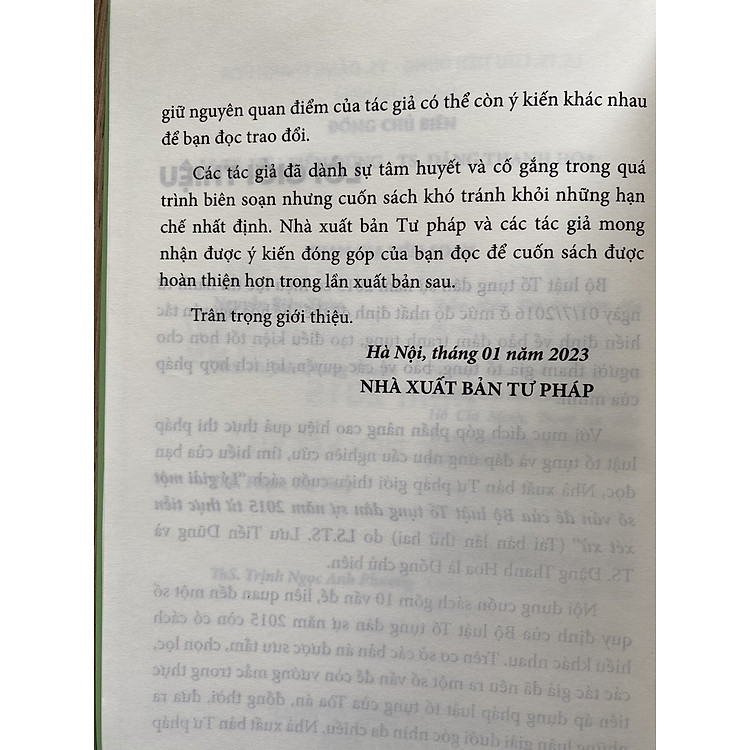 Lý Giải Một Số Vấn Đề Của Bộ Luật Tố Tụng Dân Sự Năm 2015 Từ Thực Tiễn Xét Xử - Ảnh 4