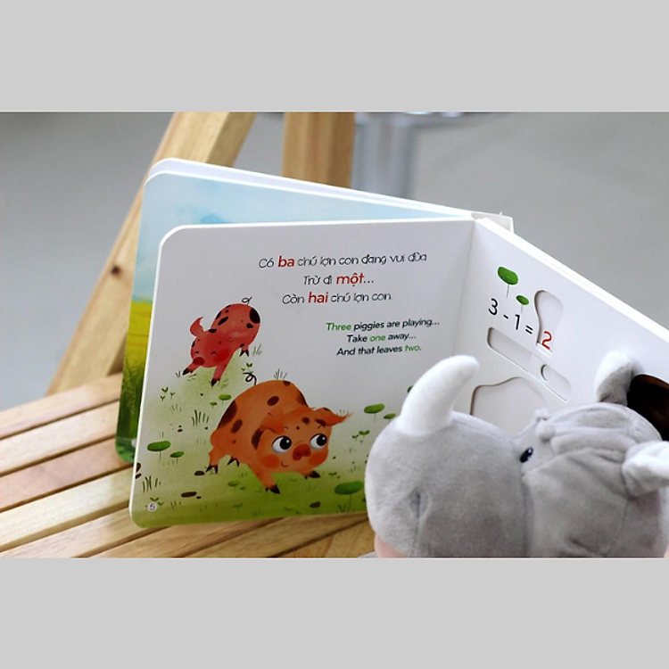 Chuyển Động Đếm Số - Phép Trừ - Subtraction - Ảnh 5