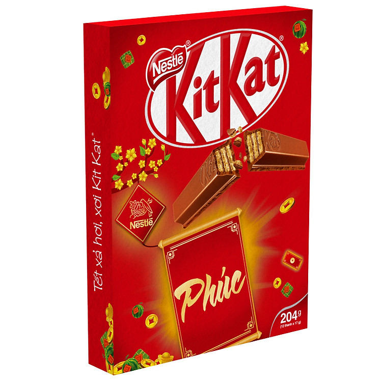 Hộp 12 Thanh Socola KitKat 2F (238g) - 100825758
