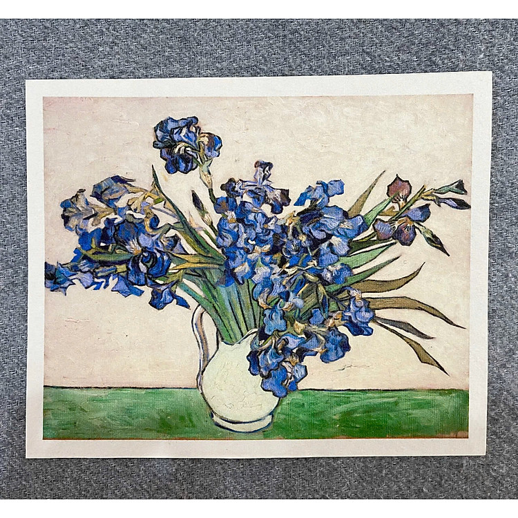 Tranh tĩnh vật Van Gogh in trên giấy dó -tranh giấy dó 30x40cm - Vincent van Gogh's Paintings Printed on Mulberry paper