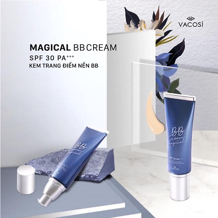 KEM NỀN TRANG ĐIỂM VACOSI NATURAL MAGICAL BB CREAM