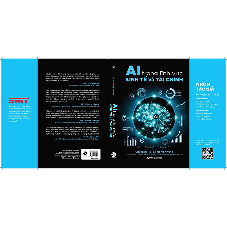 AI TRONG LĨNH VỰC KINH TẾ VÀ TÀI CHÍNH – TS Lê Hồng Nhung (chủ biên)