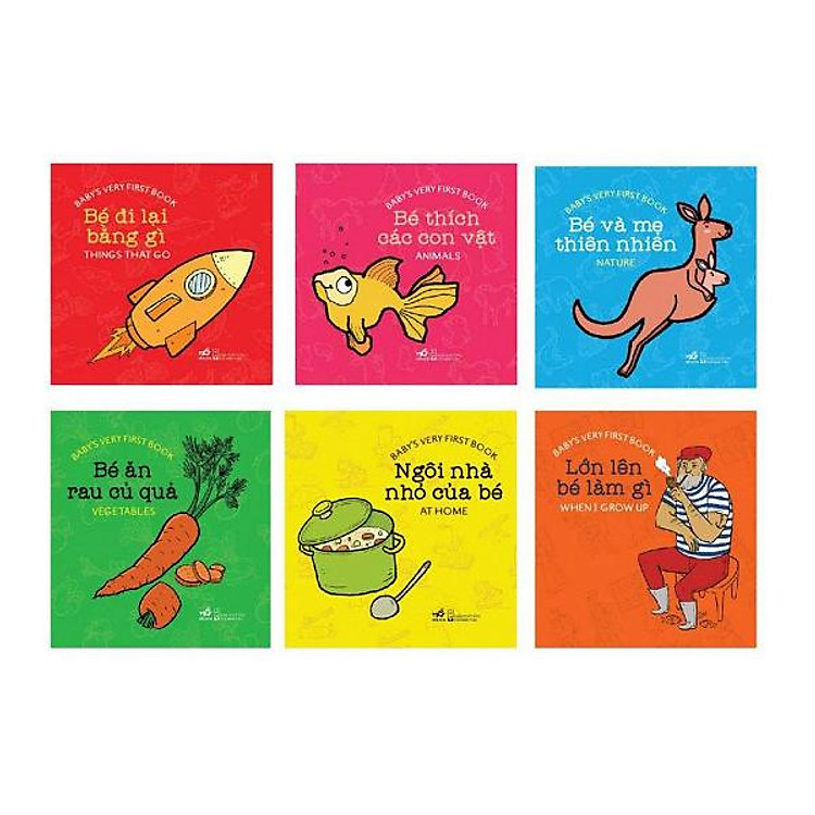 Thư Viện Song Ngữ Đầu Tiên (Cho Bé Từ 0 - 3 Tuổi) (Tái Bản)