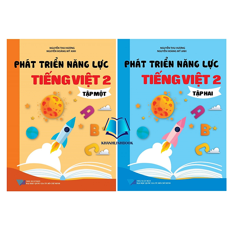 Combo Phát triển năng lực Tiếng Việt Lớp 2 – Tập 1 + 2
