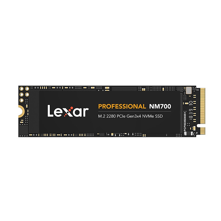 Ổ cứng SSD Lexar Professional NM700 512GB PCIe Gen3x4 M.2 2280 NVMe 3500MB/s - Hàng Chính Hãng