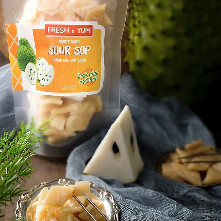 Mãng cầu sấy lạnh Fresh & Yum 50g