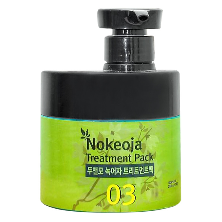 Kem Xả, Dầu Hấp Thảo Dược - Giảm Rụng Tóc Và Gàu Nokeoja Treatment Pack (500g)
