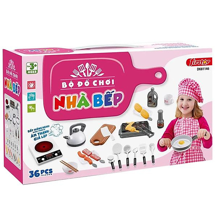 Tìm mua tại Avakids: Đồ Chơi Nhà Bếp Firstar DK81146 - Ngập tràn khuyến mãi