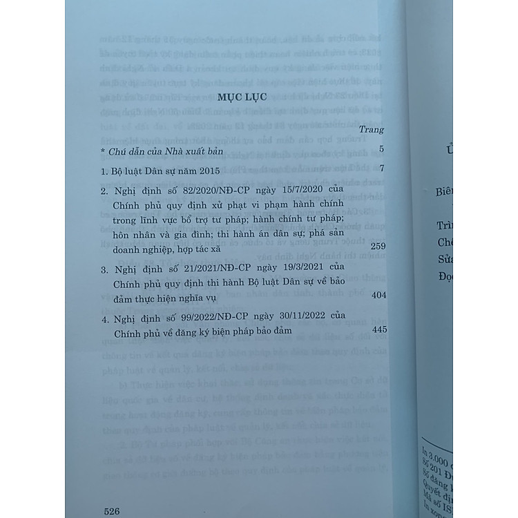 Bộ Luật Dân Sự Năm 2015 Và Các Nghị Định Hướng Dẫn Thi Hành - Ảnh 4